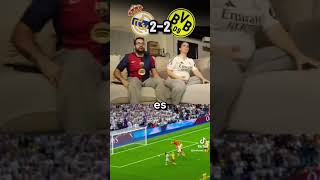 LA RECCION DE MANCUER Real Madrid VS Dortmund 52 [upl. by Anenahs657]