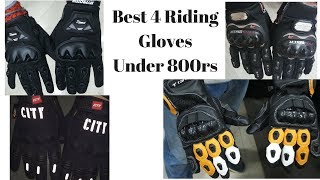 Best Riding Gloves Under 1000rs [upl. by Bobine111]