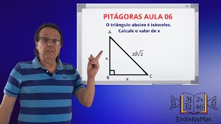 Teorema de Pitágoras Aula 06 com Jeff Pezeta [upl. by Onitsuj]