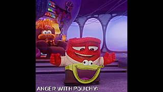 THEY’RE SO ADORABLE ✨ insideout2 anger pouchy edit t [upl. by Ahtiuqal]