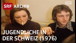 Treffpunkt Jugendcafé 1976  Jugendszenen in der Schweiz  SRF Archiv [upl. by Hogen]