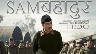 Vicky kaushal’s SamBahadur Movie Review  YouTuber Irshaad [upl. by Kory]