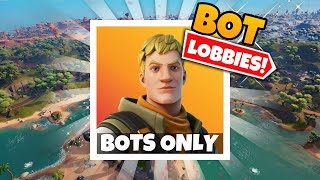 How To Get Bot Lobbies Fortnite Chapter 5 Season 2 [upl. by Wernda]