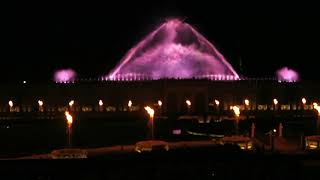 Illuminated Fountains show in Longwood Gardens [upl. by Bradford639]