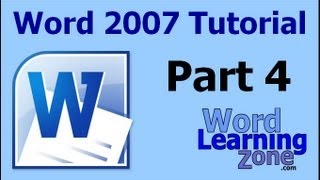 Microsoft Word 2007 Tutorial  part 04 of 13  Entering Text 1 [upl. by Abehsat]