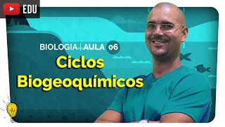 Ciclos Biogeoquímicos  Água Carbono Oxigênio e Nitrogênio  Biologia  aula 6  prof Bio Bio [upl. by Eelsnia]