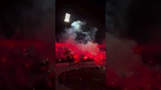 Wydad Casablanca pyro show vs Ittihad Tanger on 0911 [upl. by Osterhus]