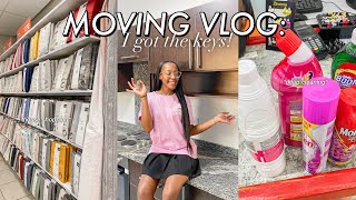 MOVING VLOG 1 I got the keys 🏠🔑 house shopping deep cleaning etc  Nyemba [upl. by Anerok312]