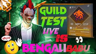 ROAD TO 800K DAY 4😎1VS1 GUILD TEST  TEAM CODE GIVEAEWAY freefirelive gyangaming nonstopgaming [upl. by Yann]