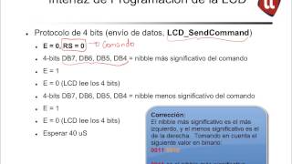 Microcontroladores I  Lecture 17  LCD Alfanumerica HD44780 [upl. by Aihsad340]