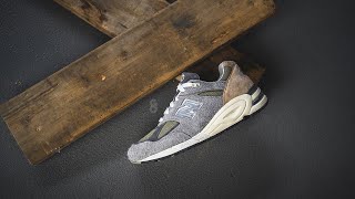 Teddy Santis x New Balance 990 V2 M990TD2 quotMarblehead  Incensequot Review amp OnFeet [upl. by Azal]