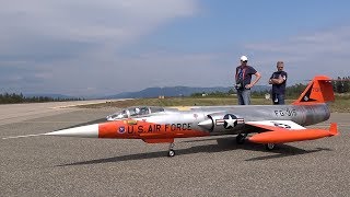 XXXL RC F104 STARFIGHTER  FLIGHT DEMO [upl. by Purse]