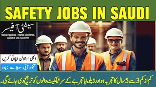 Saudi arabia Company Visa 2024 Safety officer jobs Laundry man Mixcher Driver Online apply [upl. by Danby458]