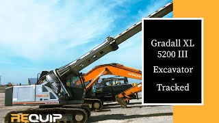 Watch the Gradall XL 5200III Excavator in Action Powerful Performance [upl. by Doy727]