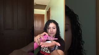 NEW Rizos Curls Curl Defining Cream Curly Hair Routine [upl. by Nael]