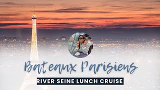 Bateaux Parisiens River Seine Lunch Cruise  What to Expect  Paris [upl. by Melone935]