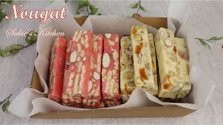 Cách làm kẹo Nougat siêu ngon và không quá ngọt  Kẹo sữa hạt  Kẹo hạnh phúc [upl. by Olimpia210]