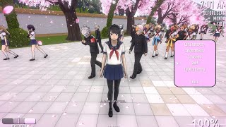 Yandere Simulator pose mod download 2024 meganz [upl. by Derian]