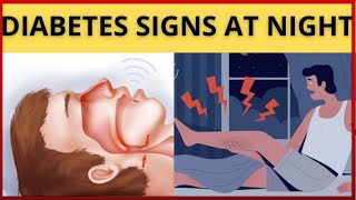 Recognize These 10 Alarming Nocturnal Signs of Diabetes Before Its Too Late [upl. by Fellows]