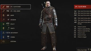 Grandmaster Ursine ArmorWeapon set Showcase  The Witcher 3 Blood and Wine DLC [upl. by Schreibe]