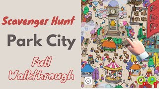 Scavenger Hunt  Park City  Level 1 Gameplay 🔍 [upl. by Aillimac]