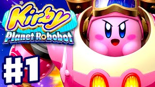 Kirby Planet Robobot 【3DS】 Full Walkthrough [upl. by Novahs612]