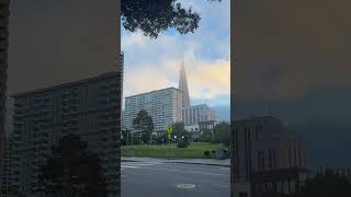 【California】 Fog amp Transamerica Pyramid Center in San Francisco in September 2024 [upl. by Darda717]