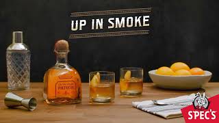 Smoky Tequila Old Fashioned  Up in Smoke  Fathers Day Recipe  Patron Extra Añejo [upl. by Zerimar266]