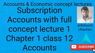 Subscription accounts with full concept NPO Opening and closing OS and Advance subscription [upl. by Jedthus]