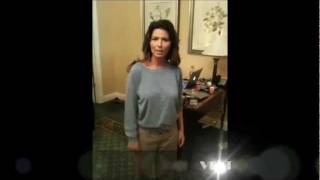 Shania Twain explaing her FALL at CMT Music Awards 2011 [upl. by Kcinom]