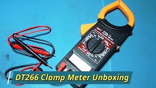 DT266 clamp meter specification Clamp meter price Unboxing [upl. by December]