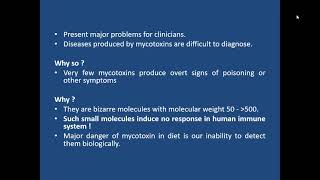 quotMycotoxinsquot By Mr Bhartendu Vimal [upl. by Goody]