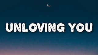 Alex Aiono  Unloving You Lyrics [upl. by Nytsua]