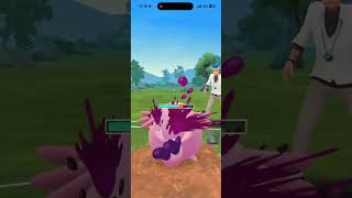 Pokémon go Chancey bulk is insanely annoying lol pokemon pokemongo pokemonunite shorts [upl. by Googins]