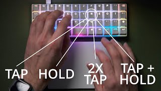 Awesome NEW Feature for Planck EZ and Moonlander Keyboards Tap Dance [upl. by Beisel]
