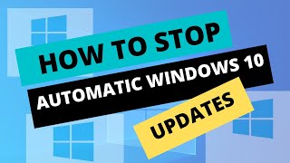 How to stop automatic update on windows 10 Quick guide [upl. by Hilleary]