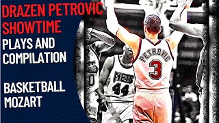 DRAZEN PETROVIC  SHOWTIME PLAYS  COMPILATION [upl. by Wearing784]