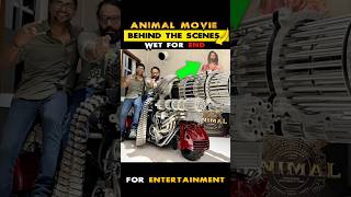 ANIMAL Movie Behind the scenes part 3😲shorts [upl. by Atsedom341]