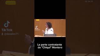 La parte contratante de quotChiquiquot Montero españa Psoe españa politicos politica reflexiones [upl. by Kciredec]