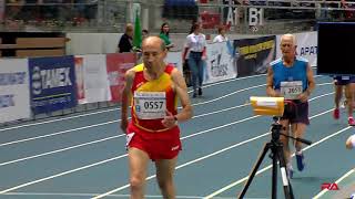 World Record Masters M90 400m Indoor at Torun 2019 [upl. by Reinald]