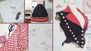 March Monthly Vlog  New Projects jackets amp a vivandiere costume [upl. by Aivital286]