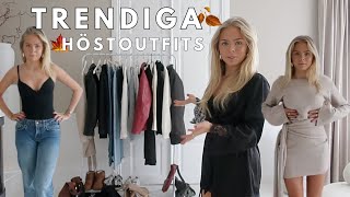 TRENDIGA HÖSTOUTFITS 2024 🍂 [upl. by Nylodnew]