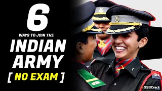 6 Ways To Become Indian Army Officer Without Written Exams [upl. by Eninaj628]