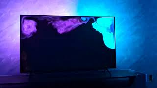 TESTE DE AMBILIGHT TV PHILIPS PUG 8808 THE ONE [upl. by Eyram]