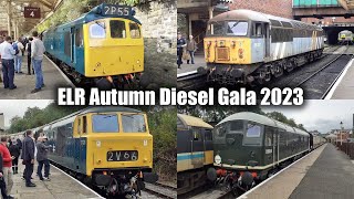 ELR Autumn Diesel Gala 2023 16092023 [upl. by Ahsiemat5]