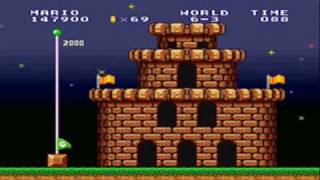 Super Mario All Stars  Super Mario Brothers  Video 4 [upl. by Dibrin]