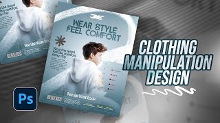 Clothing Manipulation Design Photoshop  Clothing Brand Social media post banner [upl. by Yeroc871]