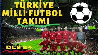 😍⚽ Dls 24  Dls 24 Türk oyuncuları  Arda güler  Türkiye milli futbol takımı [upl. by Piderit]