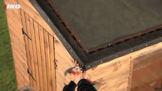 How to fix roofing shingles to your shed [upl. by Dylane]