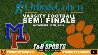 111524 Orlin amp Cohen HS Football Game of the Week SemiFinal Broadcast Babylon vs Miller Place [upl. by Hurlbut]